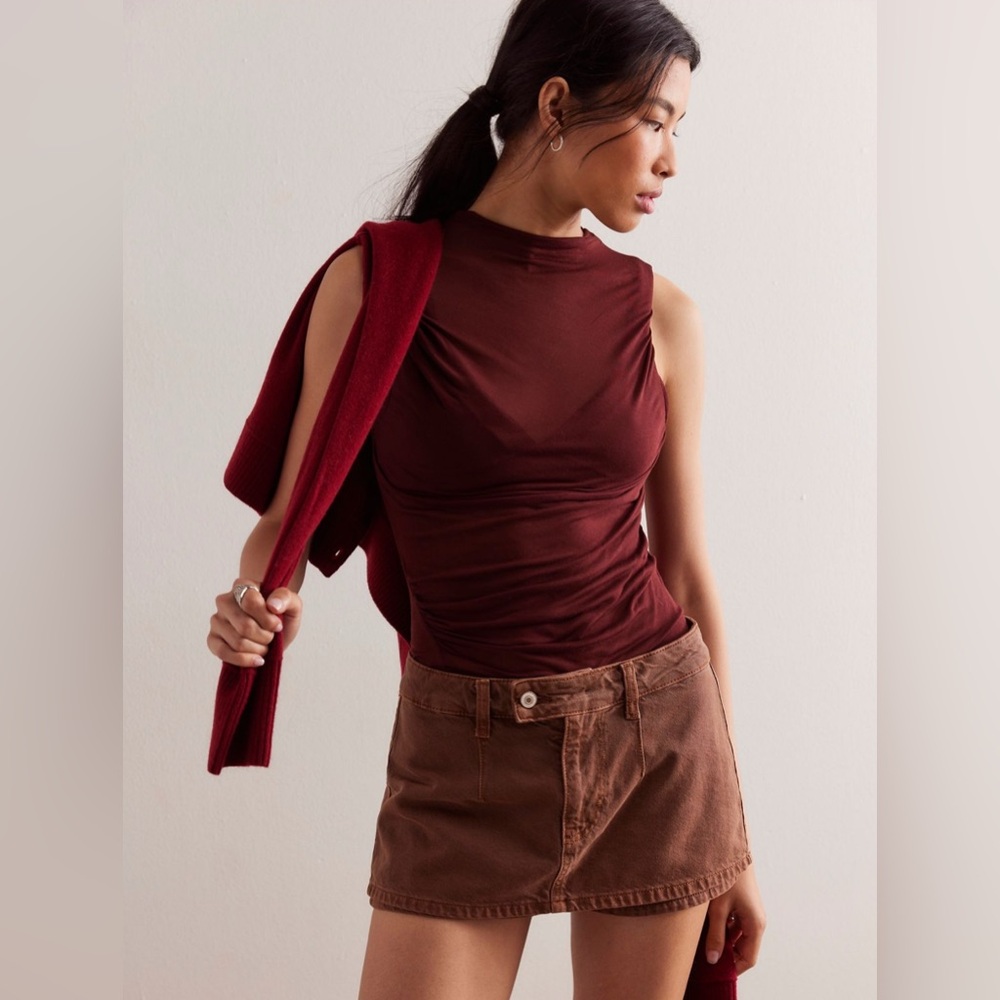 Free people Gallivanting Peekaboo Skort
